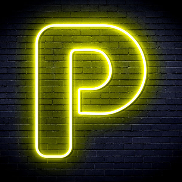 advpro-parking-signage-ultra-bright-led-neon-sign-fnu0250 - Yellow