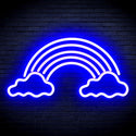 advpro-clouds-with-rainbow-ultra-bright-led-neon-sign-fnu0251 - Blue