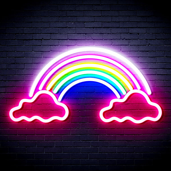 advpro-clouds-with-rainbow-ultra-bright-led-neon-sign-fnu0251 - Multi-Color 2