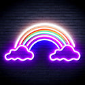 advpro-clouds-with-rainbow-ultra-bright-led-neon-sign-fnu0251 - Multi-Color 7