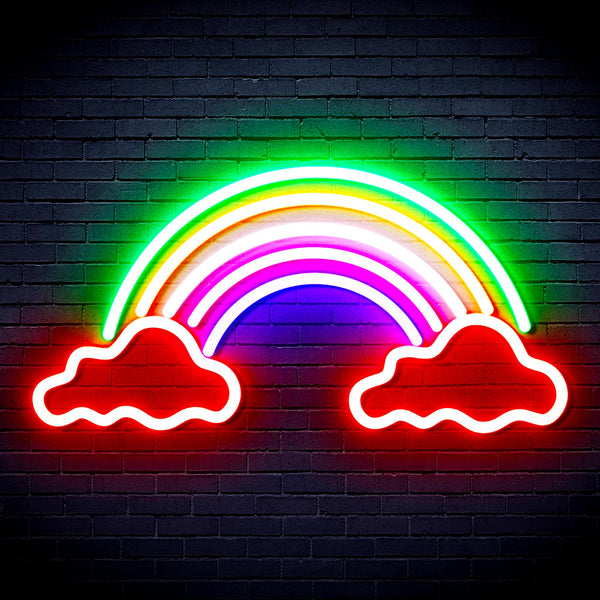 advpro-clouds-with-rainbow-ultra-bright-led-neon-sign-fnu0251 - Multi-Color 8