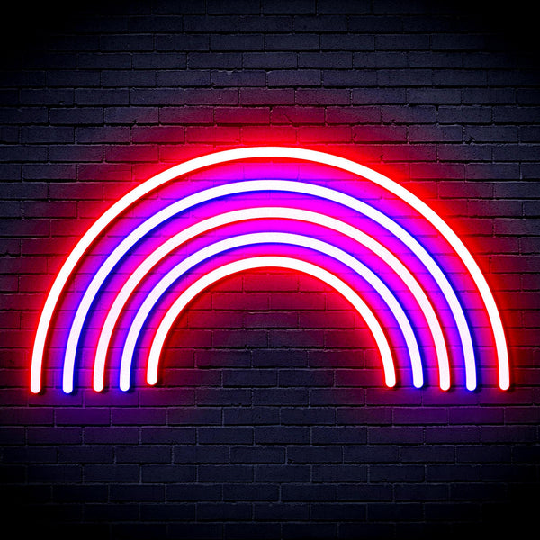 advpro-rainbow-ultra-bright-led-neon-sign-fnu0252 - Blue & Red