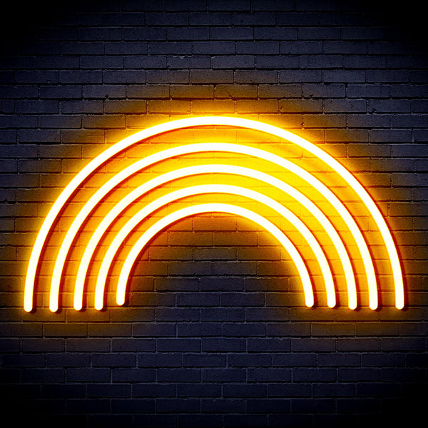 advpro-rainbow-ultra-bright-led-neon-sign-fnu0252 - Golden Yellow