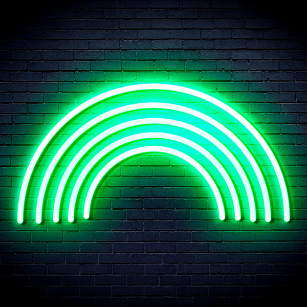 advpro-rainbow-ultra-bright-led-neon-sign-fnu0252 - Green