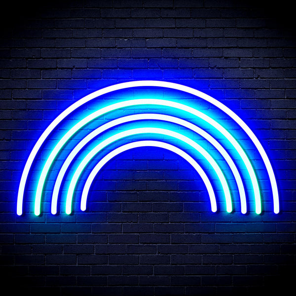 advpro-rainbow-ultra-bright-led-neon-sign-fnu0252 - Green & Blue