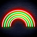 advpro-rainbow-ultra-bright-led-neon-sign-fnu0252 - Green & Red