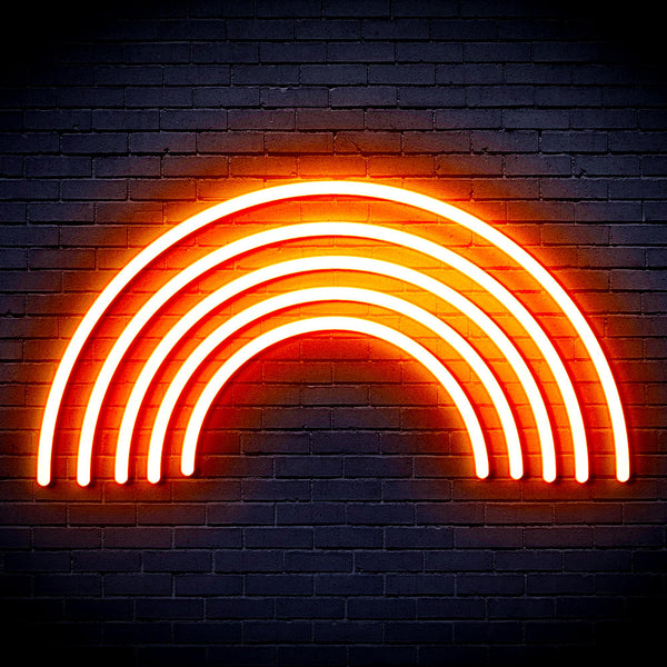 advpro-rainbow-ultra-bright-led-neon-sign-fnu0252 - Orange