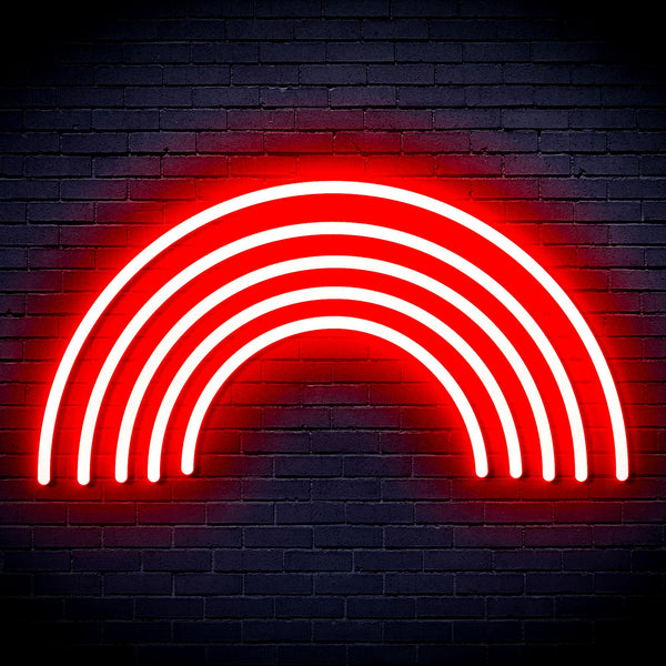 advpro-rainbow-ultra-bright-led-neon-sign-fnu0252 - Red