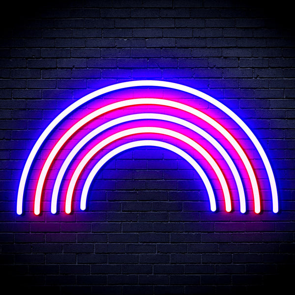 advpro-rainbow-ultra-bright-led-neon-sign-fnu0252 - Red & Blue