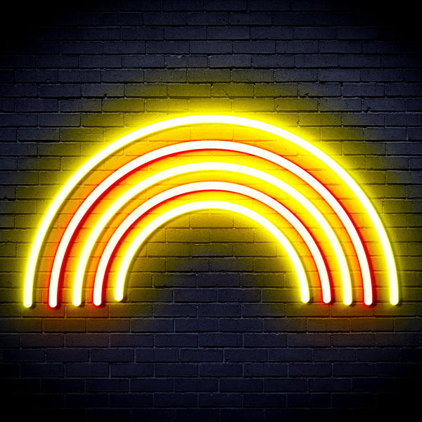 advpro-rainbow-ultra-bright-led-neon-sign-fnu0252 - Red & Yellow