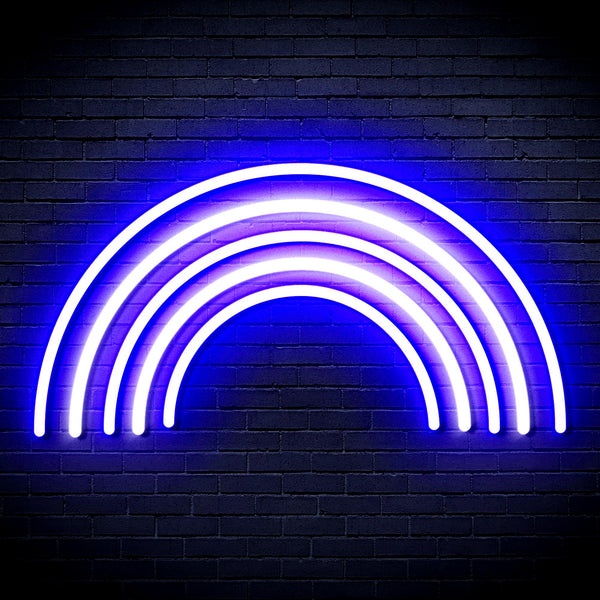 advpro-rainbow-ultra-bright-led-neon-sign-fnu0252 - White & Blue