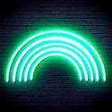 advpro-rainbow-ultra-bright-led-neon-sign-fnu0252 - White & Green