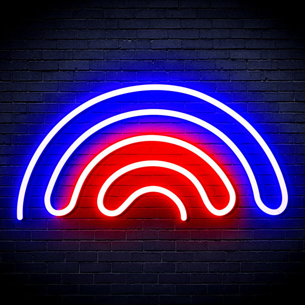 advpro-rainbow-ultra-bright-led-neon-sign-fnu0253 - Blue & Red