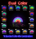 advpro-rainbow-ultra-bright-led-neon-sign-fnu0253 - Dual-Color
