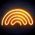 advpro-rainbow-ultra-bright-led-neon-sign-fnu0253 - Golden Yellow