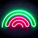 advpro-rainbow-ultra-bright-led-neon-sign-fnu0253 - Green & Pink