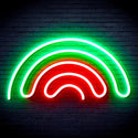 advpro-rainbow-ultra-bright-led-neon-sign-fnu0253 - Green & Red