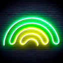 advpro-rainbow-ultra-bright-led-neon-sign-fnu0253 - Green & Yellow