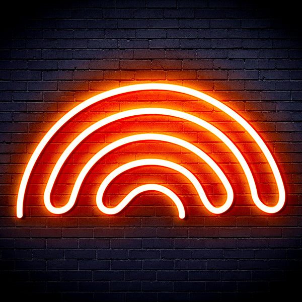 advpro-rainbow-ultra-bright-led-neon-sign-fnu0253 - Orange