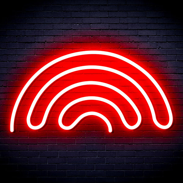 advpro-rainbow-ultra-bright-led-neon-sign-fnu0253 - Red