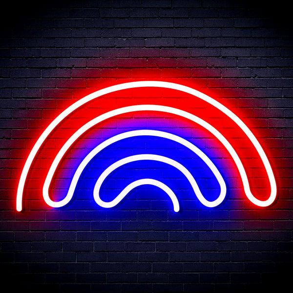 advpro-rainbow-ultra-bright-led-neon-sign-fnu0253 - Red & Blue