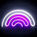 advpro-rainbow-ultra-bright-led-neon-sign-fnu0253 - White & Purple
