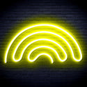 advpro-rainbow-ultra-bright-led-neon-sign-fnu0253 - Yellow