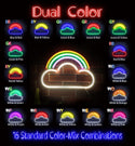 advpro-cloud-with-rainbow-ultra-bright-led-neon-sign-fnu0255 - Dual-Color