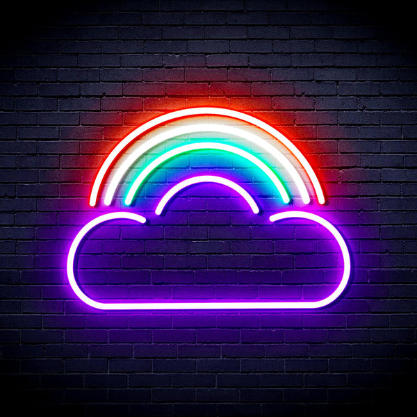advpro-cloud-with-rainbow-ultra-bright-led-neon-sign-fnu0255 - Multi-Color 2