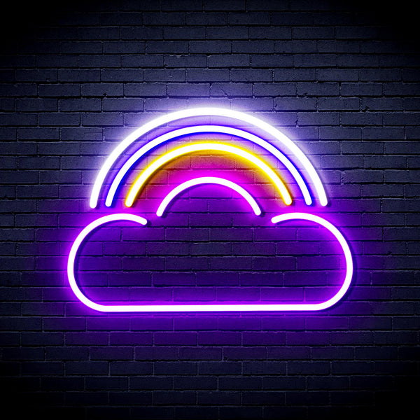 advpro-cloud-with-rainbow-ultra-bright-led-neon-sign-fnu0255 - Multi-Color 8