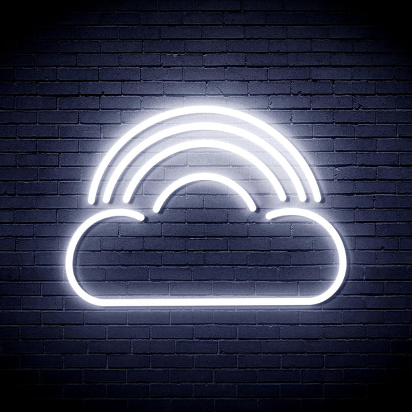 advpro-cloud-with-rainbow-ultra-bright-led-neon-sign-fnu0255 - White