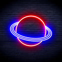 advpro-planet-ultra-bright-led-neon-sign-fnu0257 - Blue & Red