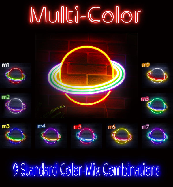 advpro-planet-ultra-bright-led-neon-sign-fnu0257 - Multi-Color