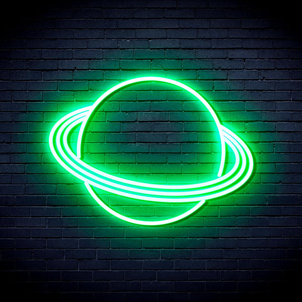 advpro-planet-ultra-bright-led-neon-sign-fnu0257 - Green