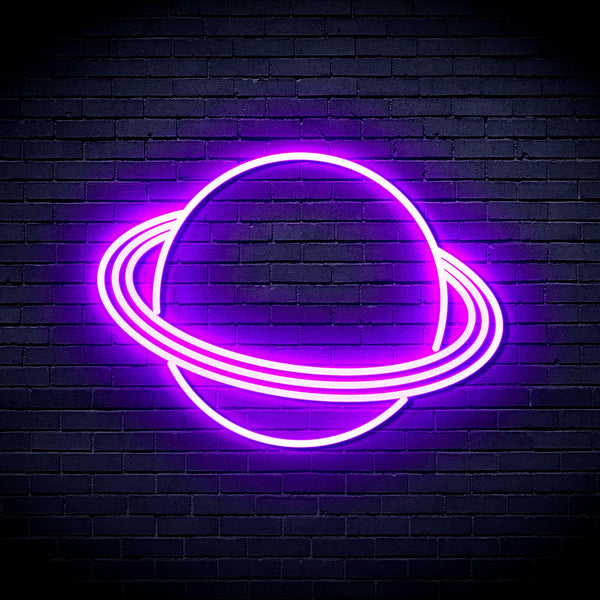 advpro-planet-ultra-bright-led-neon-sign-fnu0257 - Purple