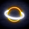 advpro-planet-ultra-bright-led-neon-sign-fnu0257 - White & Golden Yellow
