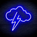 advpro-cloud-with-thunder-ultra-bright-led-neon-sign-fnu0258 - Blue