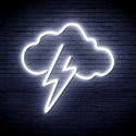 advpro-cloud-with-thunder-ultra-bright-led-neon-sign-fnu0258 - White