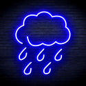 advpro-raining-cloud-ultra-bright-led-neon-sign-fnu0259 - Blue