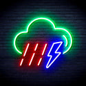 advpro-raining-cloud-with-thunder-ultra-bright-led-neon-sign-fnu0261 - Multi-Color 3