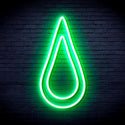 advpro-rain-droplet-ultra-bright-led-neon-sign-fnu0262 - Green