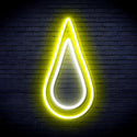advpro-rain-droplet-ultra-bright-led-neon-sign-fnu0262 - White & Yellow