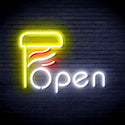 Open with Barber Pole Ultra-Bright LED Neon Sign fnu0263