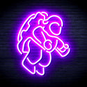advpro-astronaut-ultra-bright-led-neon-sign-fnu0266 - Purple