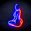 advpro-lady-back-shape-ultra-bright-led-neon-sign-fnu0267 - Blue & Red