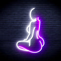 advpro-lady-back-shape-ultra-bright-led-neon-sign-fnu0267 - White & Purple