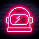 advpro-astronaut-helmet-ultra-bright-led-neon-sign-fnu0269 - Pink