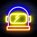 advpro-astronaut-helmet-ultra-bright-led-neon-sign-fnu0269 - Multi-Color 5