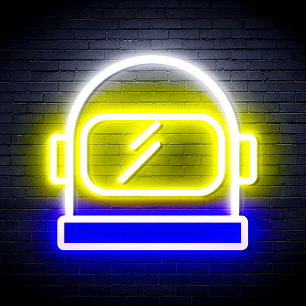 advpro-astronaut-helmet-ultra-bright-led-neon-sign-fnu0269 - Multi-Color 6