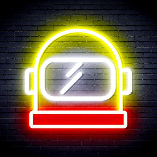 advpro-astronaut-helmet-ultra-bright-led-neon-sign-fnu0269 - Multi-Color 8
